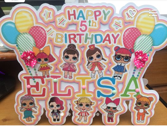 the best ideas for birthday party girl dolls theme lol (1)