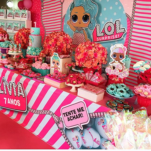 the best ideas for birthday party girl dolls theme lol (12)