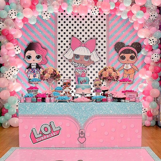 the best ideas for birthday party girl dolls theme lol (19)