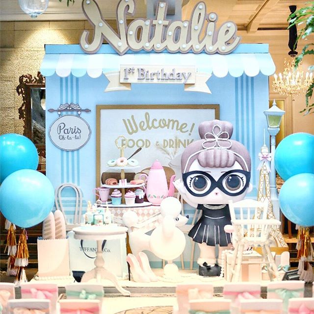 dessert table for party girl dolls theme lol (4)