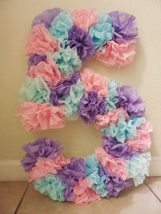 pinata for girl as number (3)