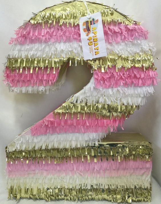 pinata for girl as number (6)