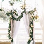 altar para boda a aire libre