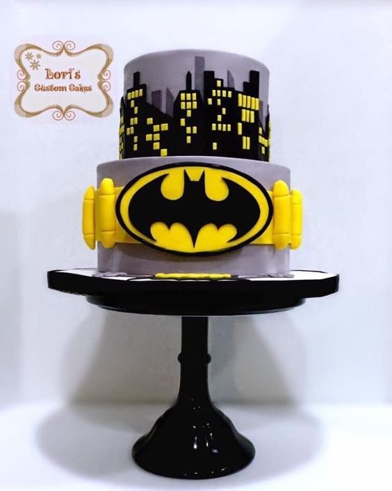 Diseños de pasteles para fiesta de batman