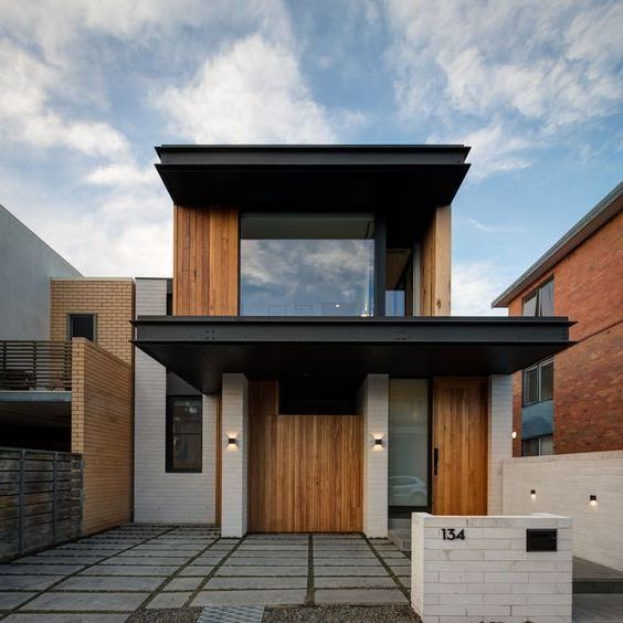 materiales para fachadas de casas modernas