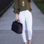 Outfits casuales con jeans blancos