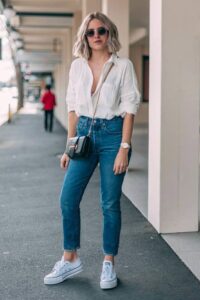 Tipos de jeans para mujeres maduras