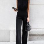 Outfits con jumpsuits básicos negros