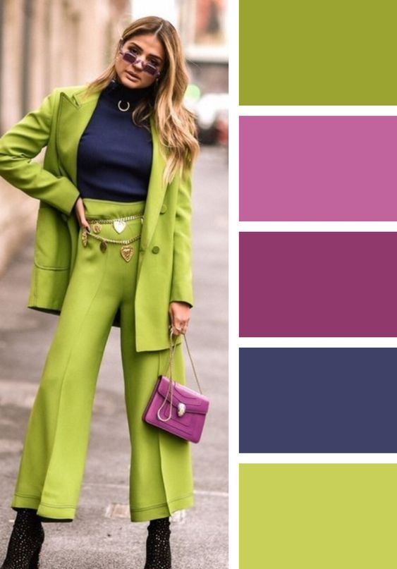 Combinaciones de color que no sabías se ven increíbles en un outfit
