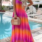 Disenos de vestidos largos en colores de moda
