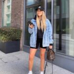 Sporty outfits con biker shorts