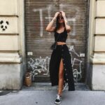 Outfits negros y frescos que puedes usar en verano