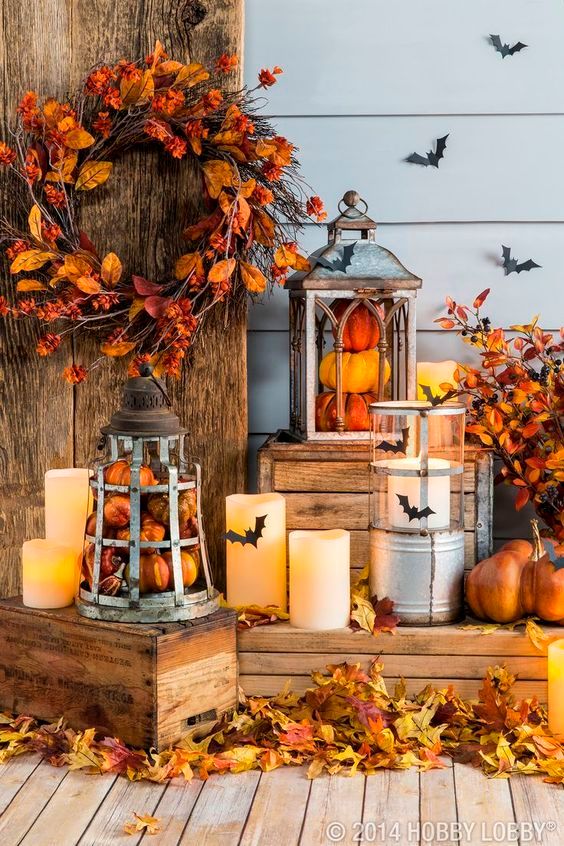 decoracion de otoño para casa