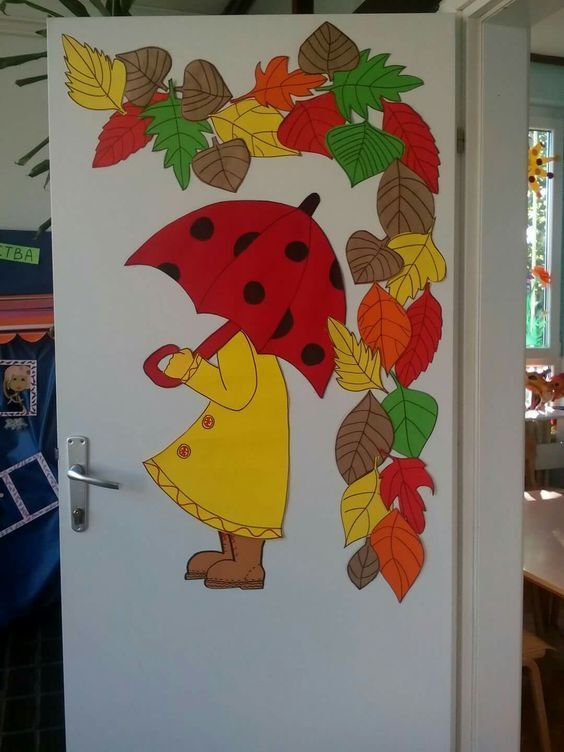 decoración de otoño para niños